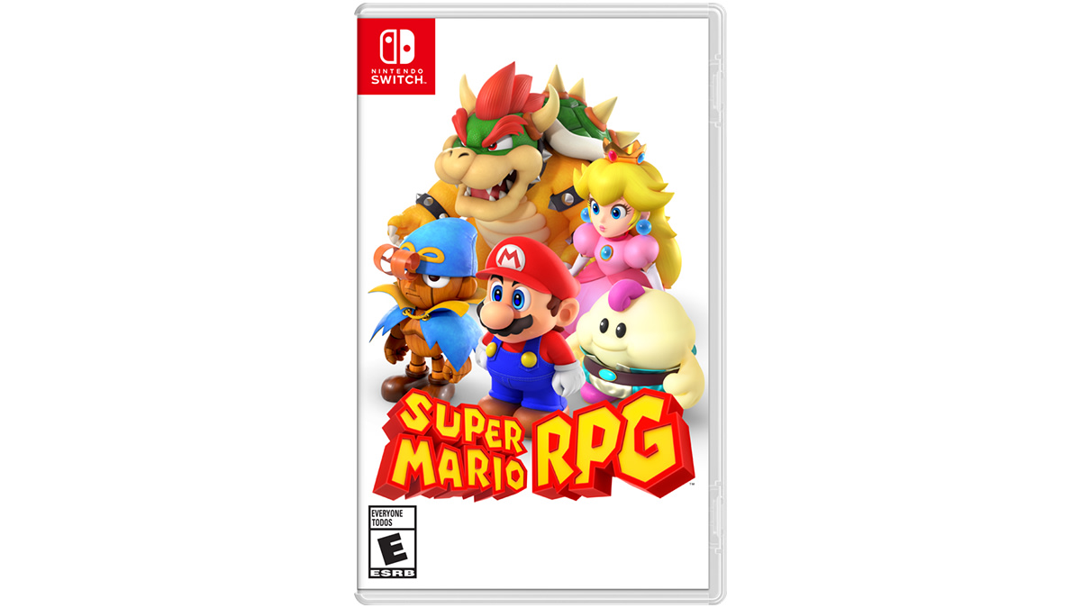 Super Mario RPG - Nintendo Switch with Game Case Caddy for